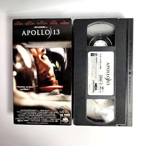Apollo 13 VHS Docudrama Tom Hanks Keven Bacon Bill Paxton Movie 1995 PG